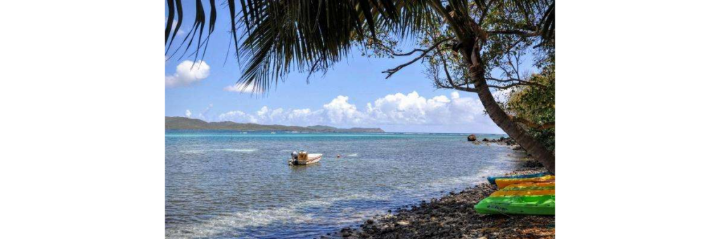 Blue Sky and Blue Sea Martinique