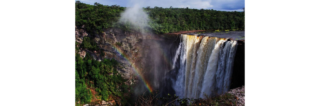 Ketchum Falls is located in Guyana, South America