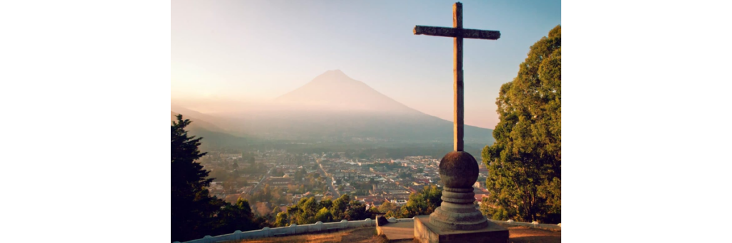 The picturesque town of Antigua