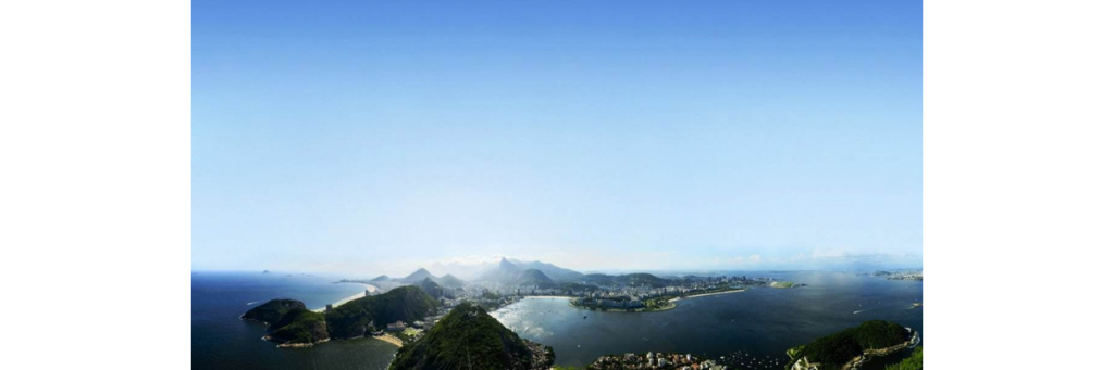 View of the small island of Rio de Janeiro, Brazil