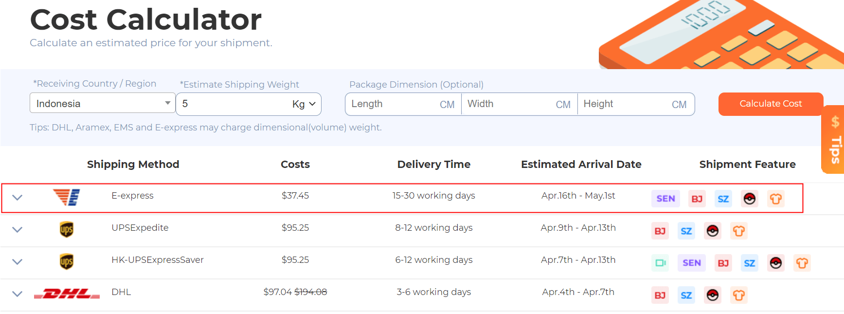 Shipping From China to Indonesia - Logistics - Yoybuy