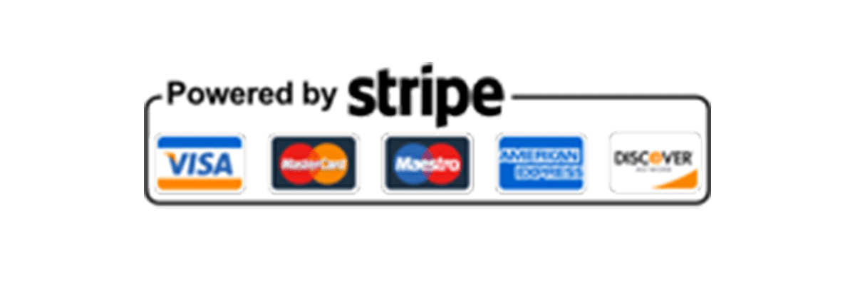 Powered by Stripe